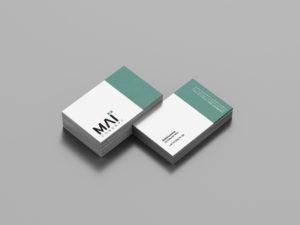 MAÏCONCEPT - carte de visite - B12communication - graphisme et communication La Chaux-de-Fonds, Suisse